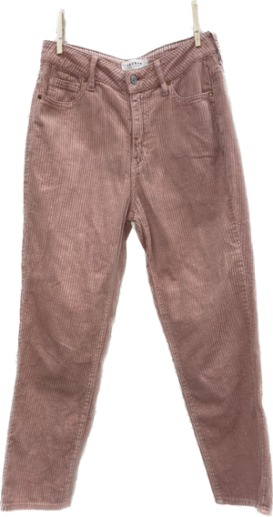 dusty pink corduroy pants